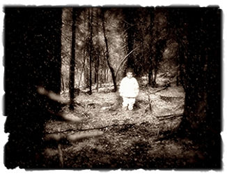 Ghost in the woods