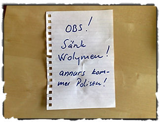 Sänk volymen!